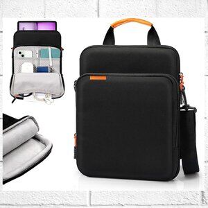 NWOT! TIMOVO Padded Tablet Sleeve Carrying Case w/Plush Lining & Shoulder Strap